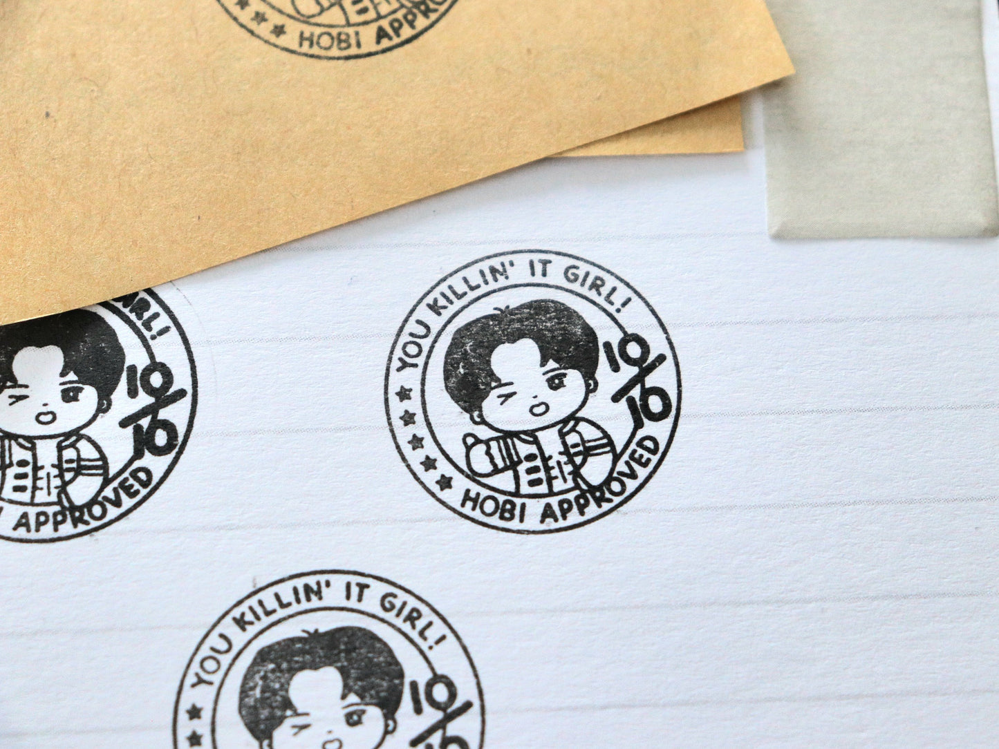 Hobi KIG Affirmation Self-Ink Stamp Set