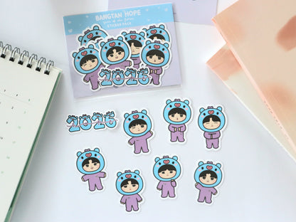 Bangtan Hope - Year of the Horse 2026 Sticker Pack