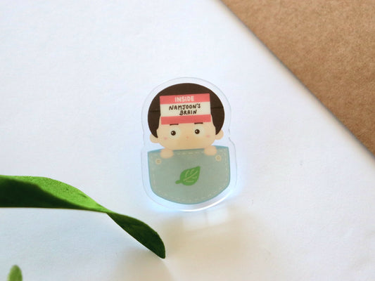 Pocket Joonie Acrylic Pin