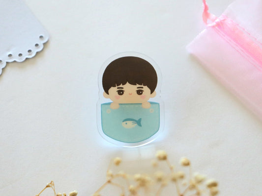 Pocket Jinnie Acrylic Pin