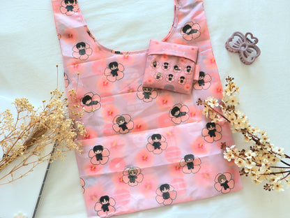 Mugunghwa (Hibiscus) Reusable Eco Bag