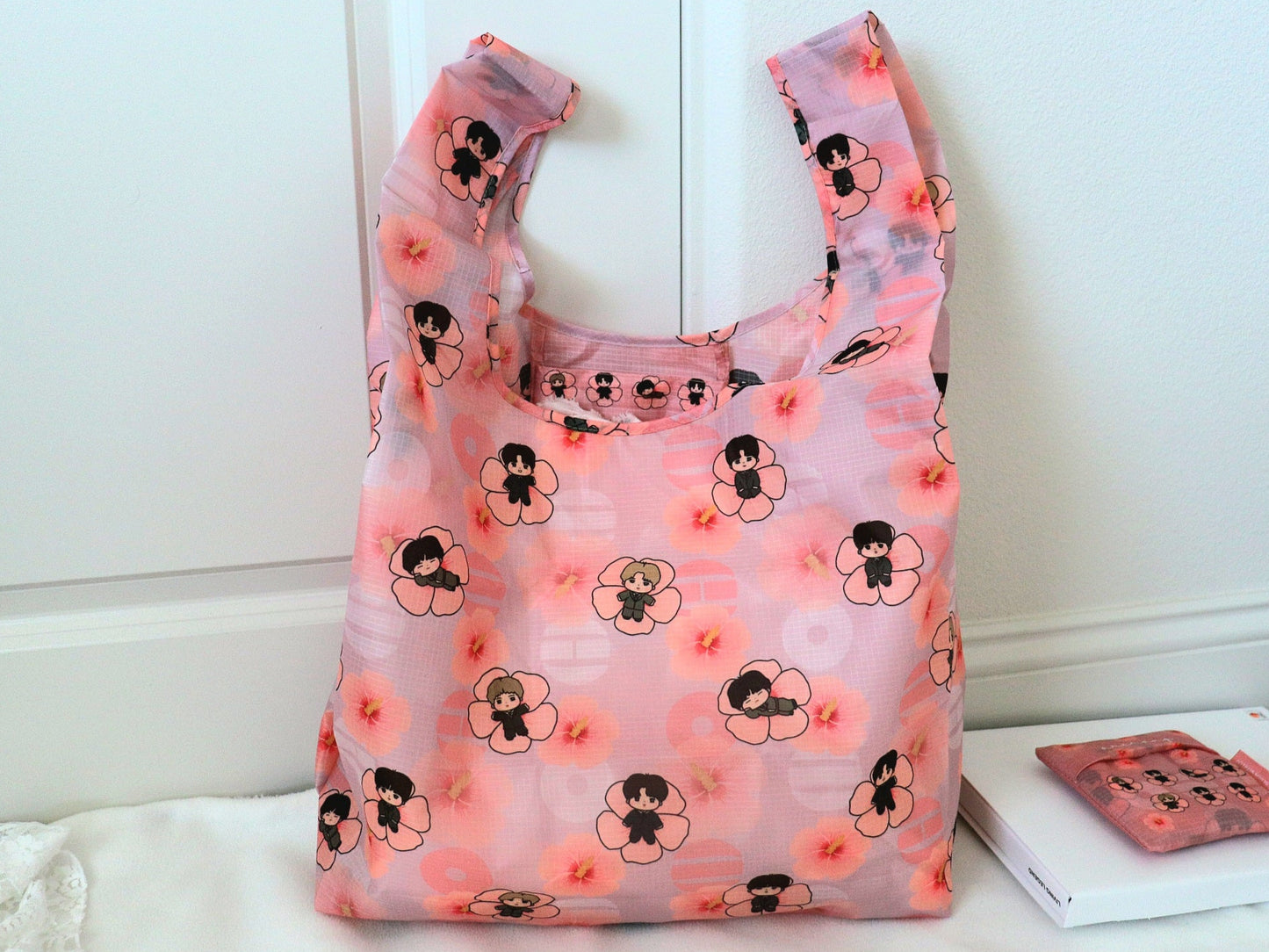 Mugunghwa (Hibiscus) Reusable Eco Bag