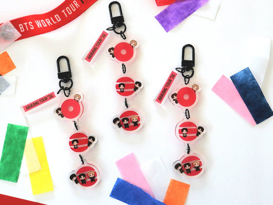 Arirang Tour Memorabilia Link Keychain