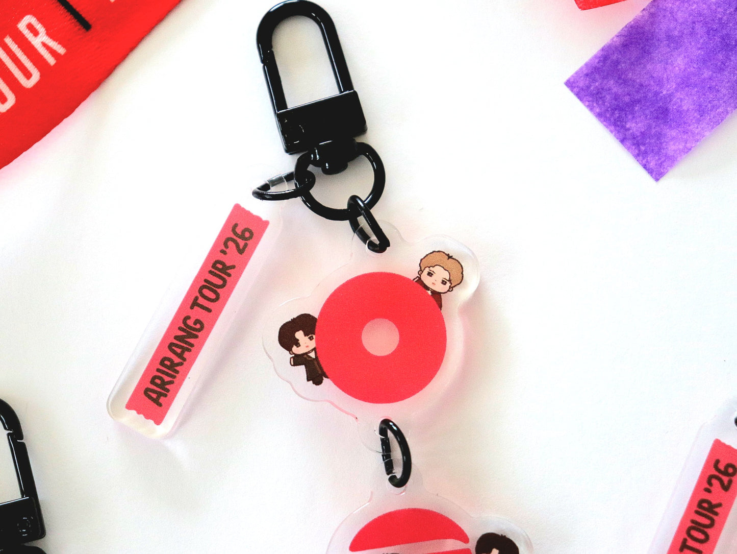 Arirang Tour Memorabilia Link Keychain