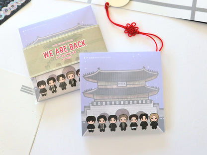 We Are Back Sticky Notes Pad