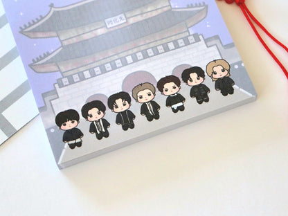 We Are Back Sticky Notes Pad