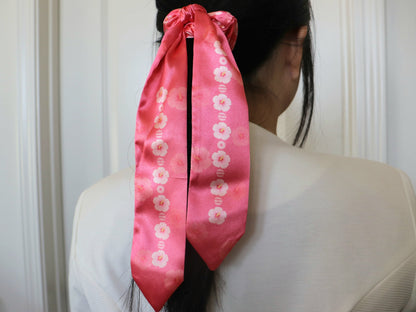 Mugunghwa (Hibiscus) Scrunchie