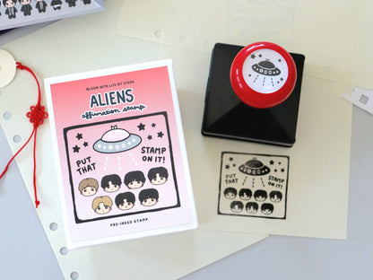 Aliens Affirmation Self-Ink Stamp