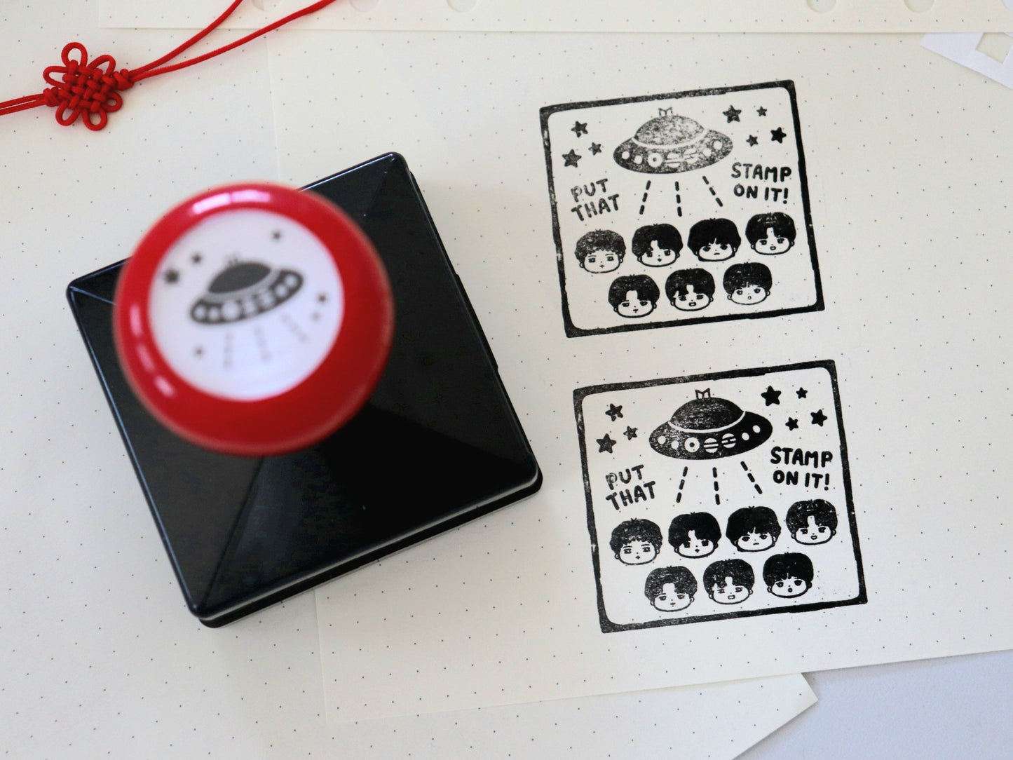 Aliens Affirmation Self-Ink Stamp