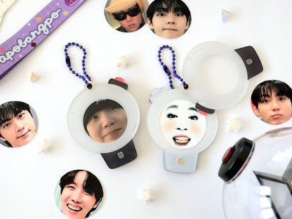 ARMY Lightstick Acrylic Photo Holder - Lovely St. Shop x Bloom With Luv Collab