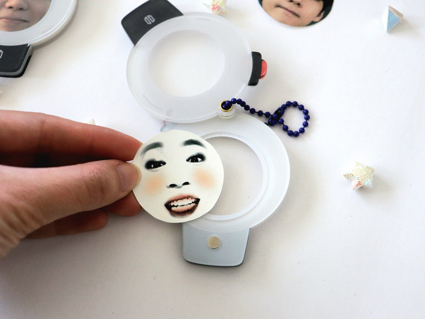 ARMY Lightstick Acrylic Photo Holder - Lovely St. Shop x Bloom With Luv Collab