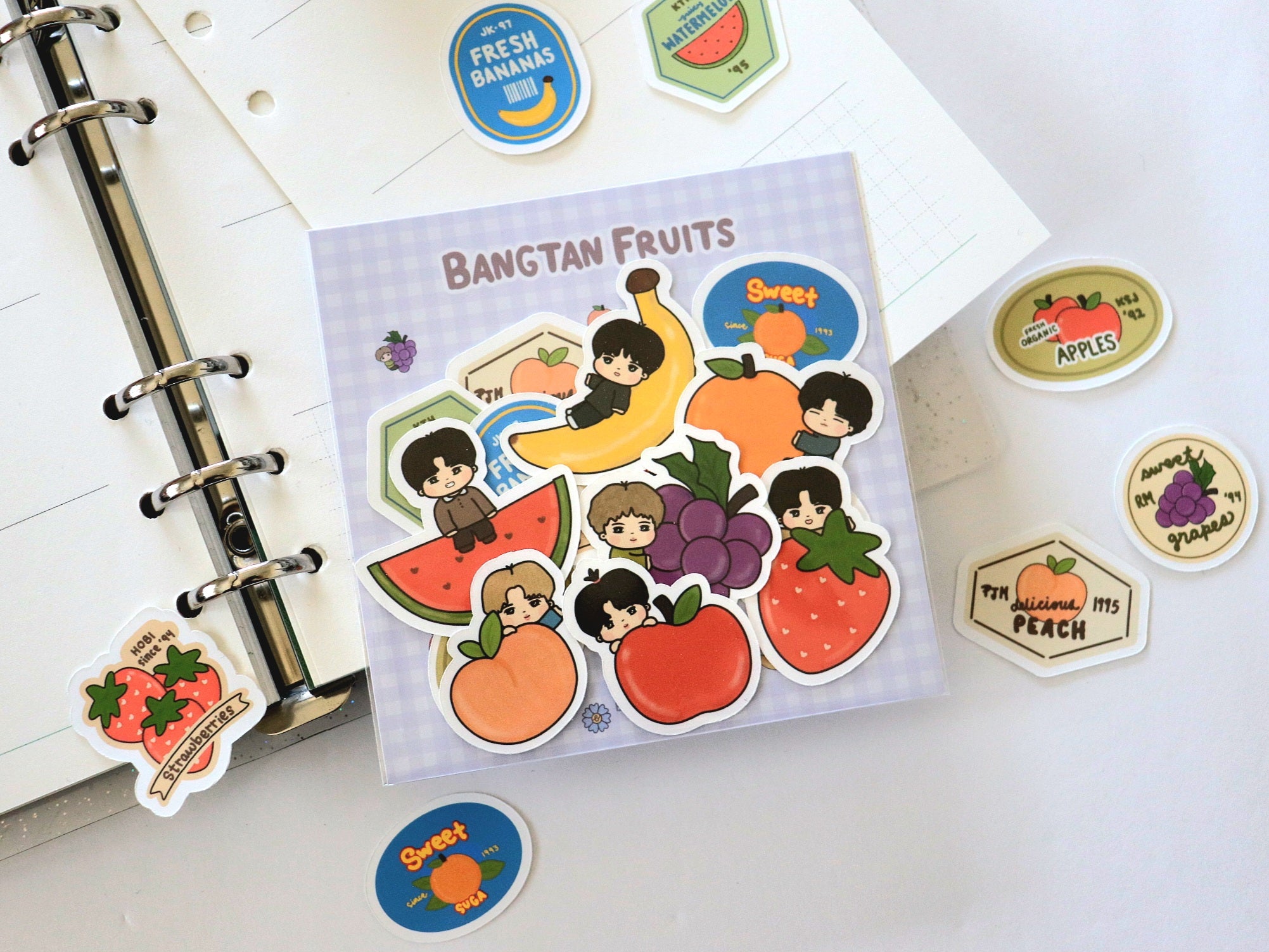 BTS Stickers – Bloom With Luv