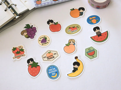 Bangtan Fruits Sticker Pack