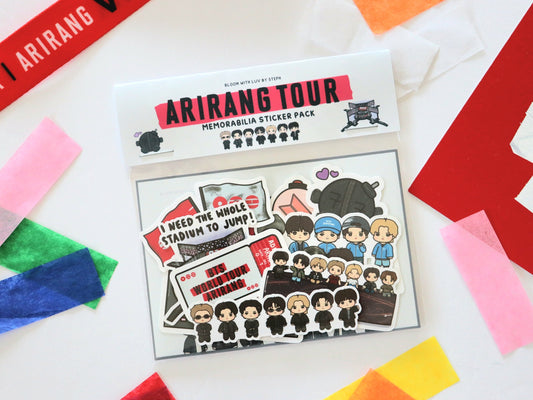 Arirang Tour Memorabilia Sticker Pack