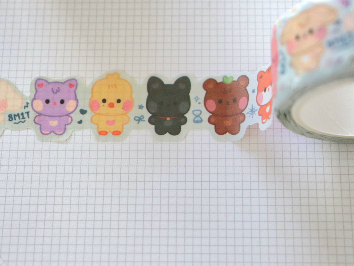 ATINY's Mini Friends Die Cut Washi Tape