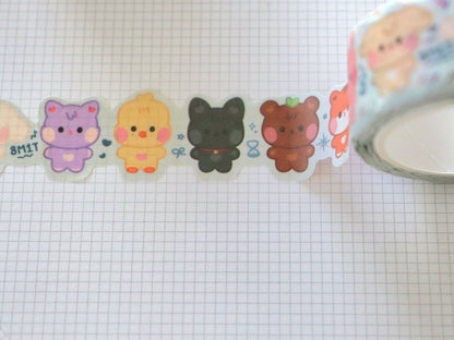 ATINY's Mini Friends Die Cut Washi Tape
