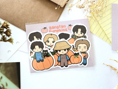 Bangtan Pumpkins Sticker Pack