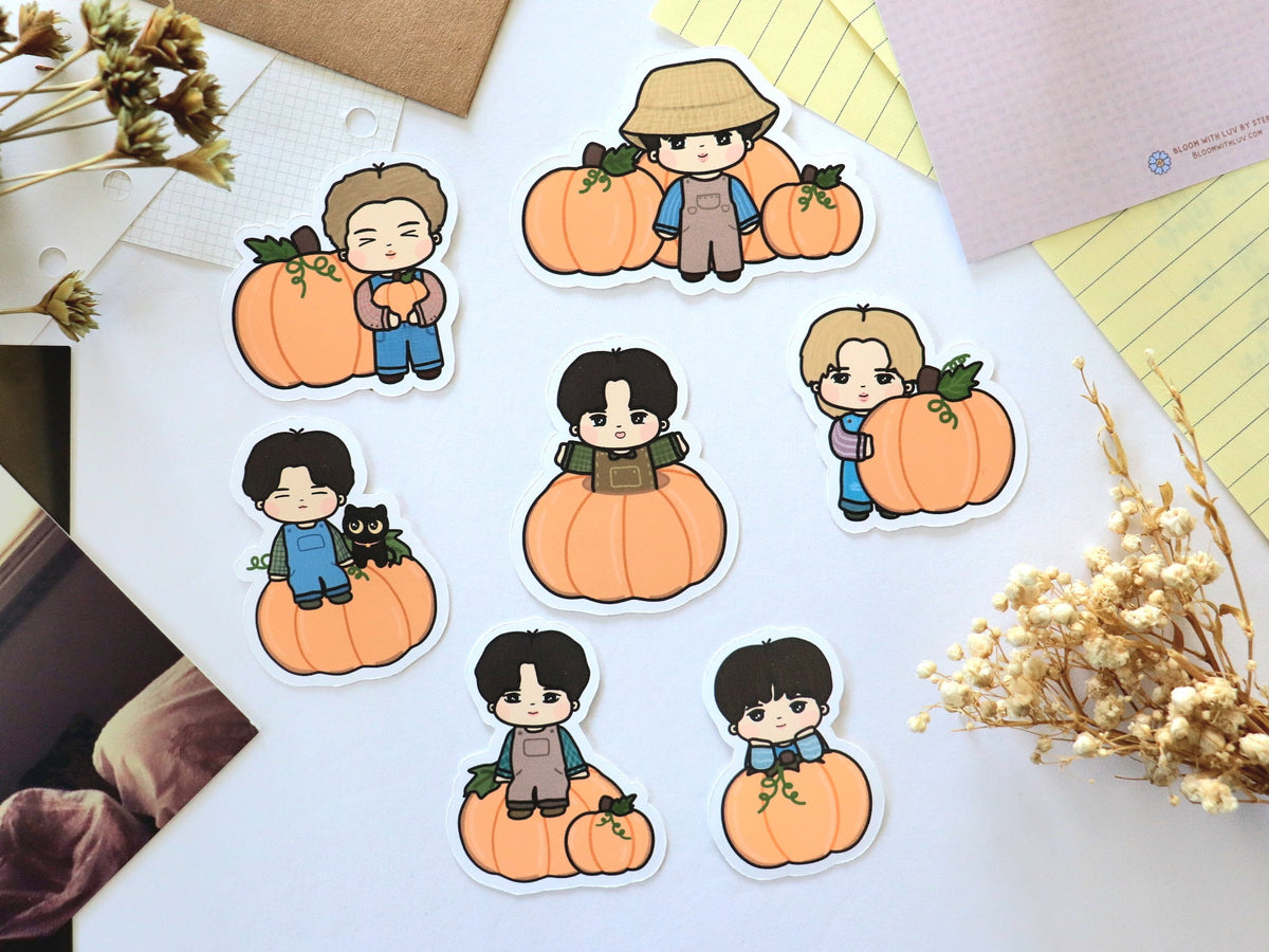 Bangtan Pumpkins Sticker Pack