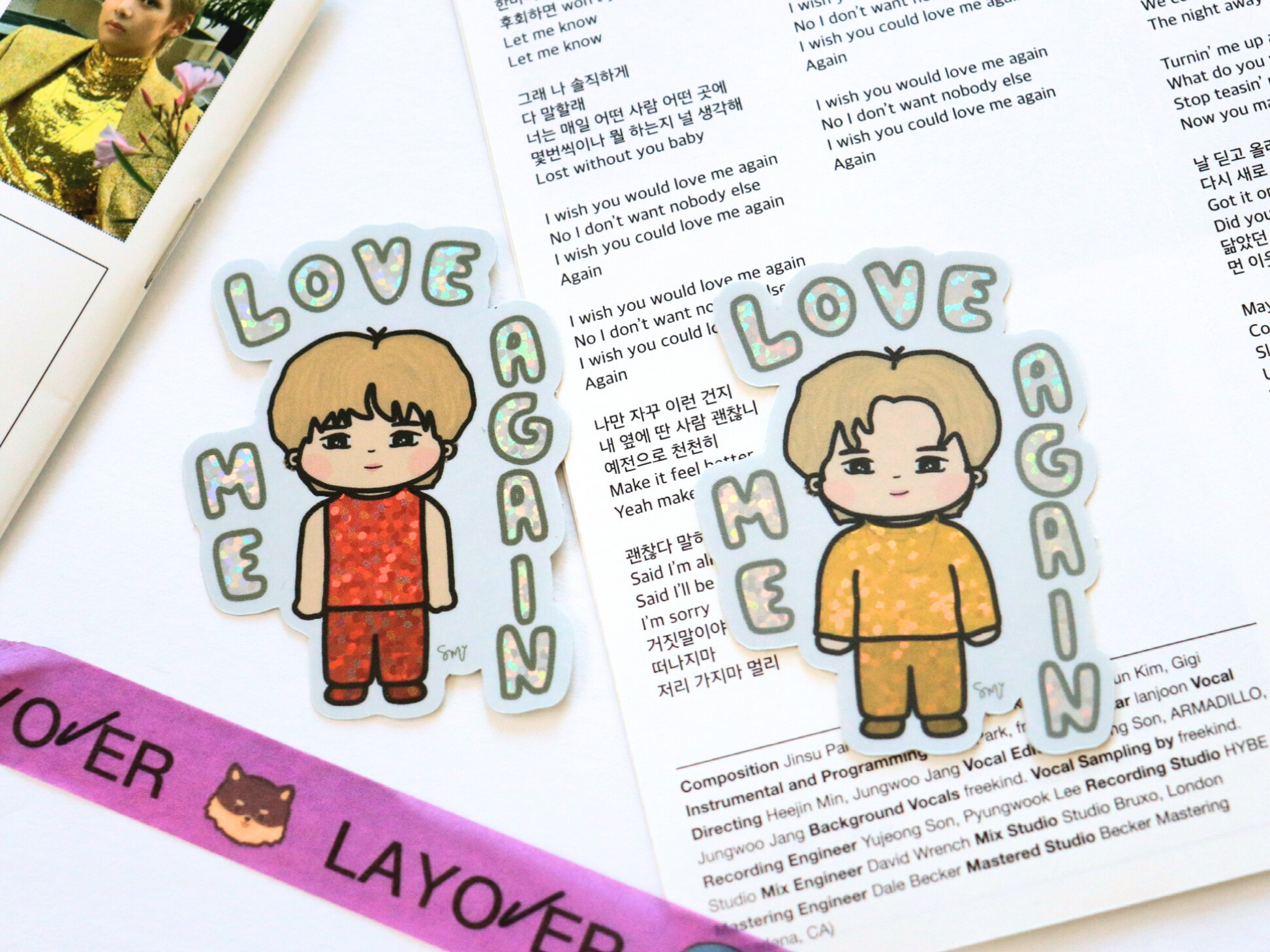 Love in Bloom Stickers