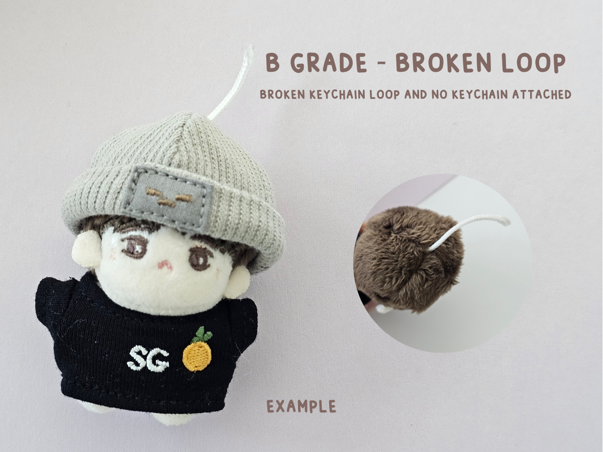 Pocket-Sized Yoongi Beanie Doll