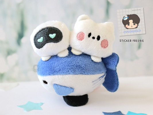 Seokjinnie's Buddies Plush Hair Clip