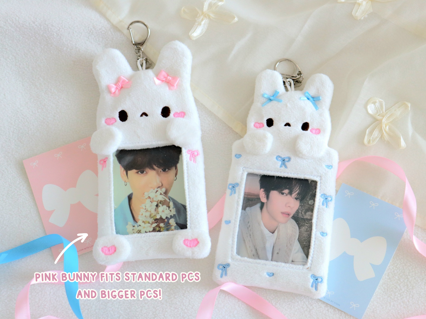 Soft Bunnies Plush Photocard Holder