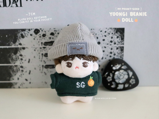 Pocket-Sized Yoongi Beanie Doll