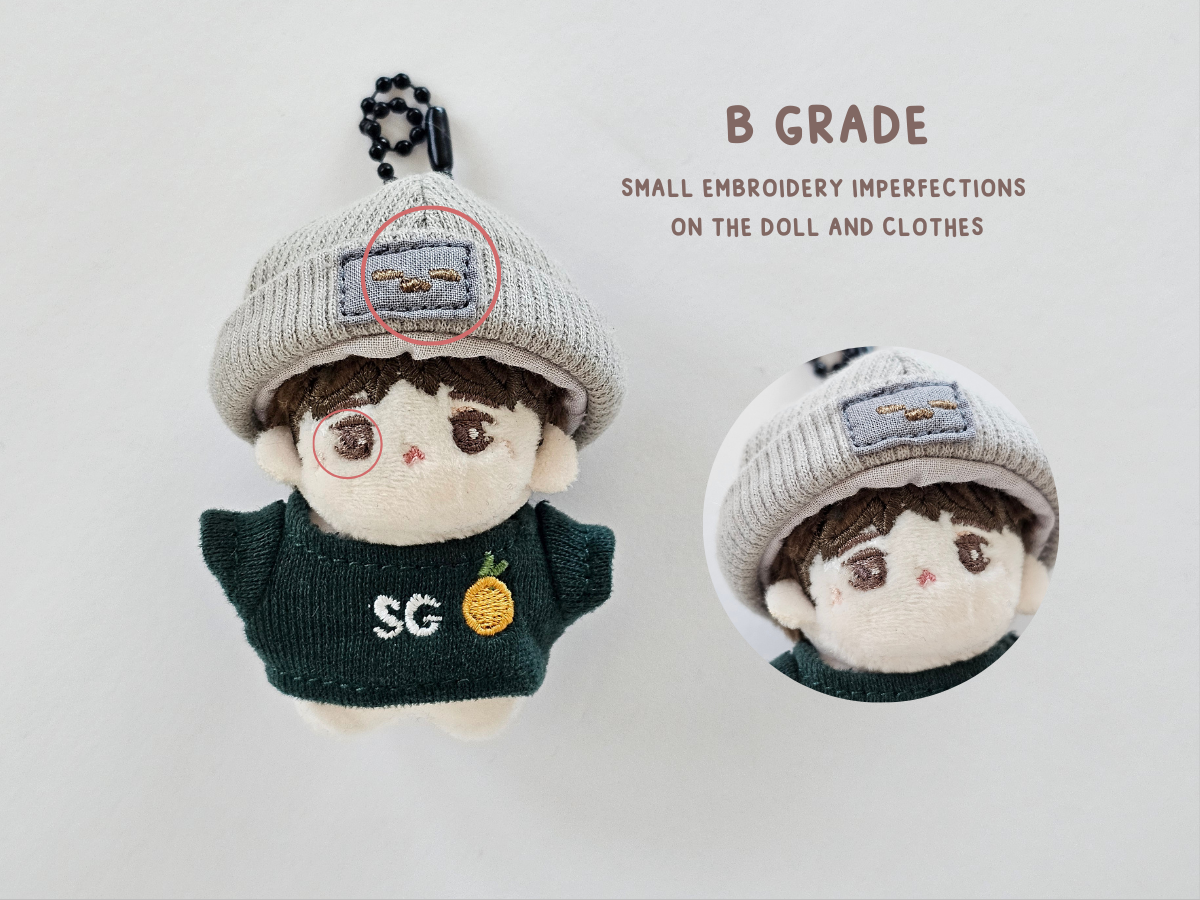 Pocket-Sized Yoongi Beanie Doll