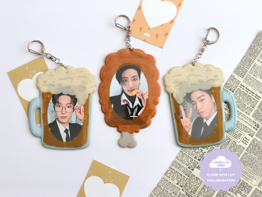 Chicken and Beer Photocard Holders - Lovely St. Shop x Bloom With Luv Collab