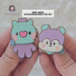 Baby Mang Interchangeable Enamel Pin Set