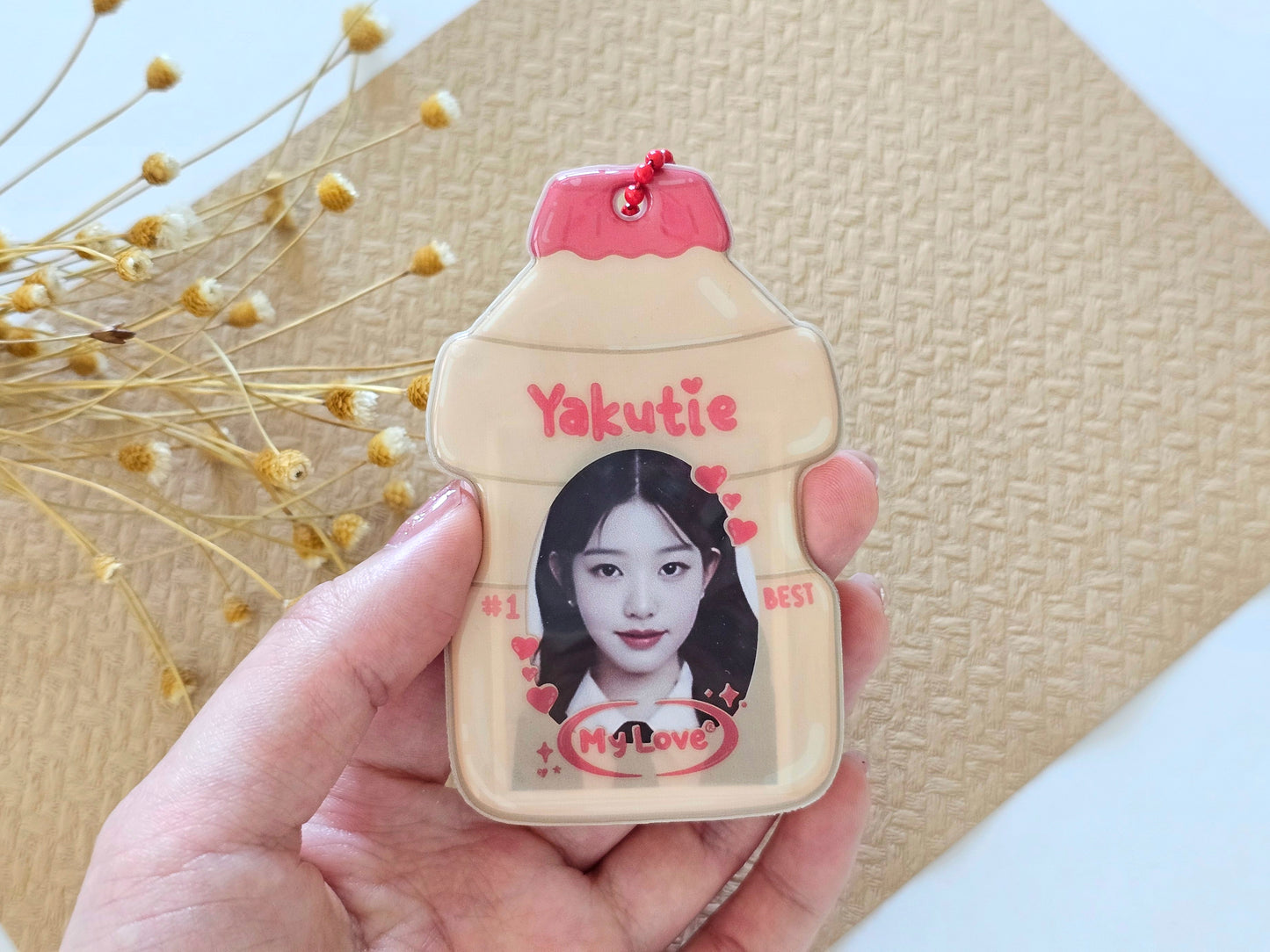 Yakult Yogurt Drink Mini ID Photo Holder - Lovely St. Shop x Bloom With Luv Collab