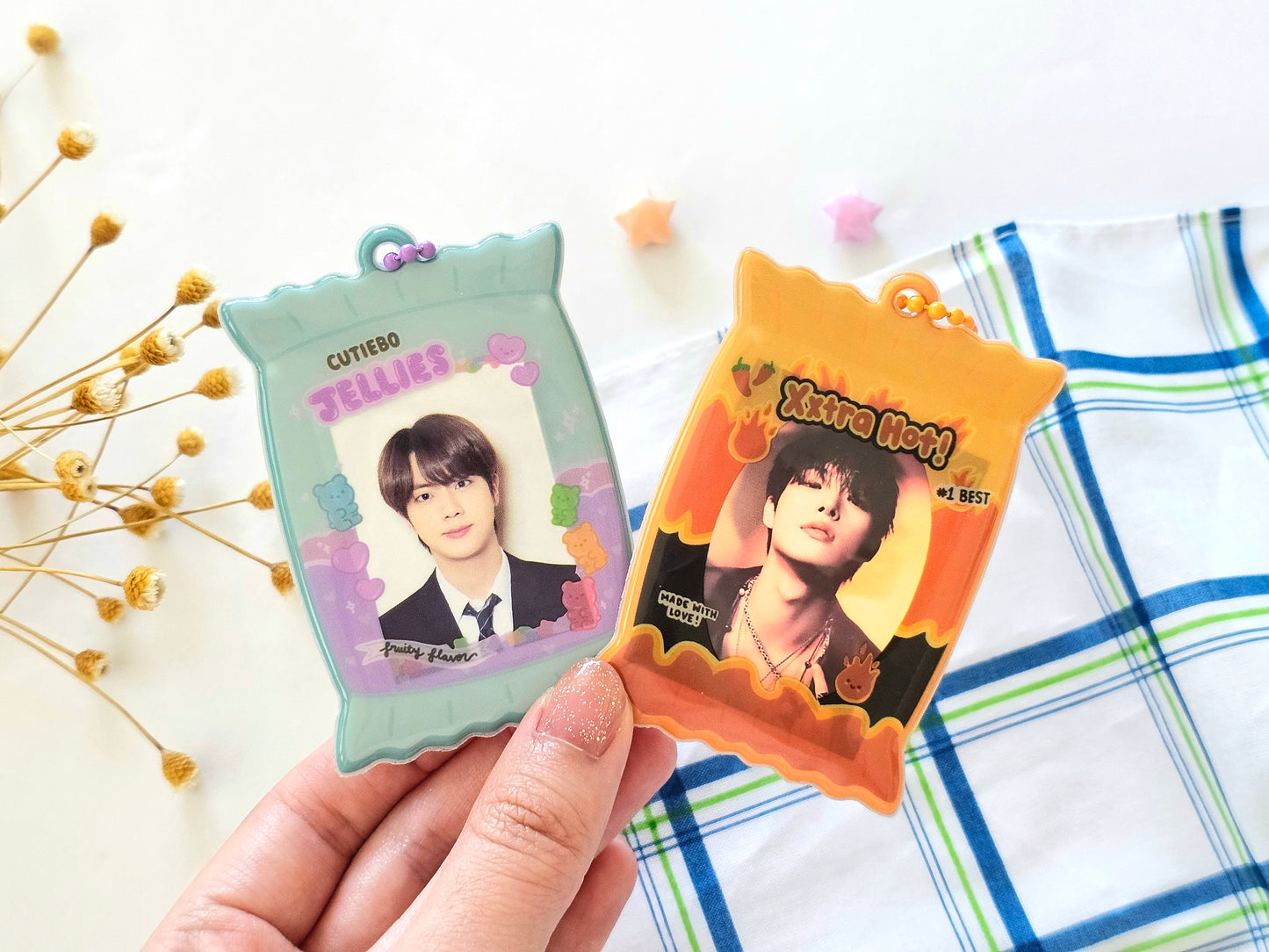 Hot Chips and Sweet Jellies Mini ID Photo Holders - Lovely St. Shop x Bloom With Luv Collab