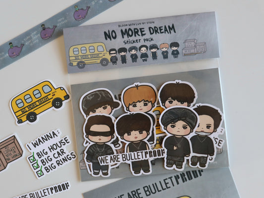 No More Dream Sticker Pack