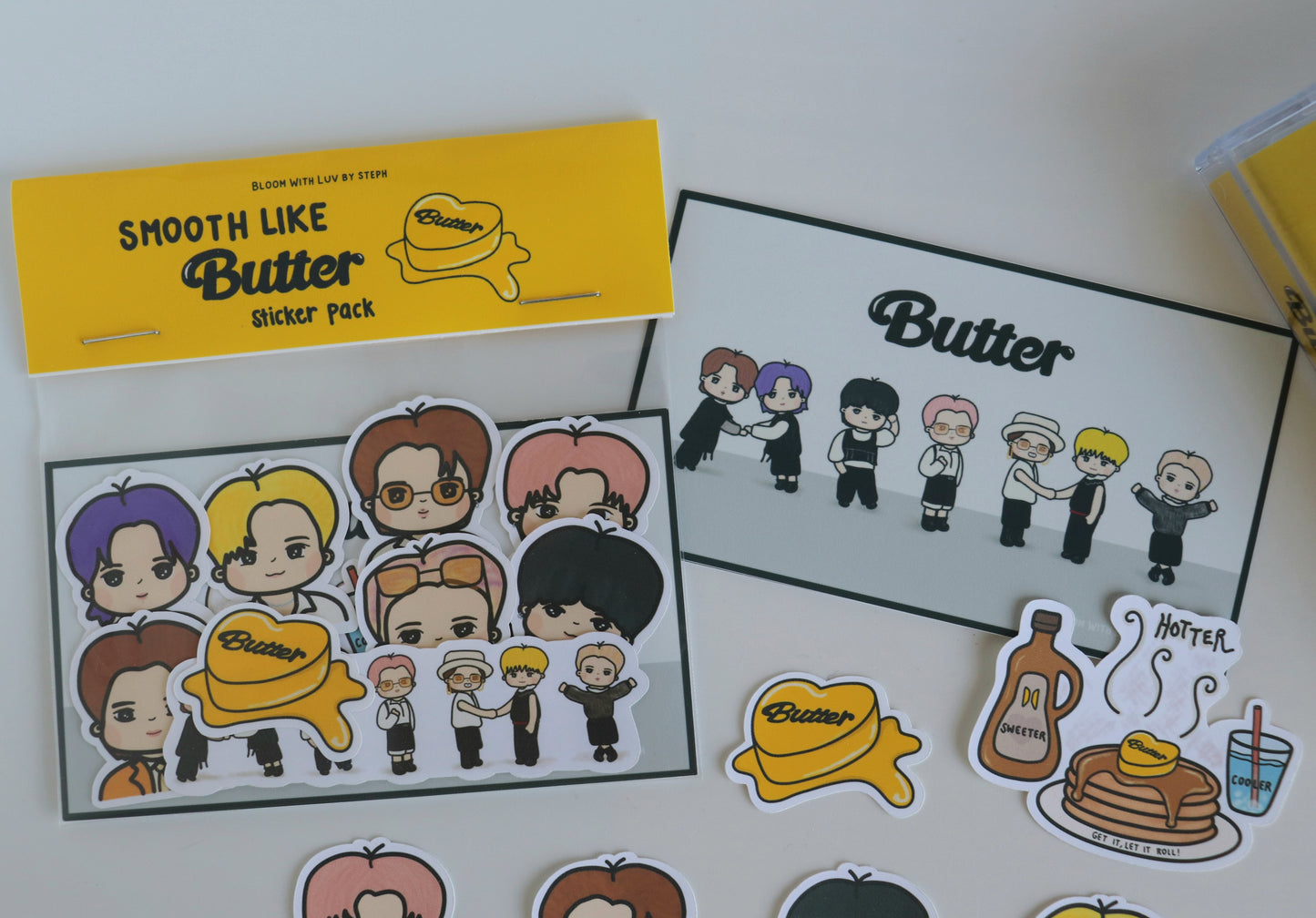 Smooth Like Butter Sticker Pack