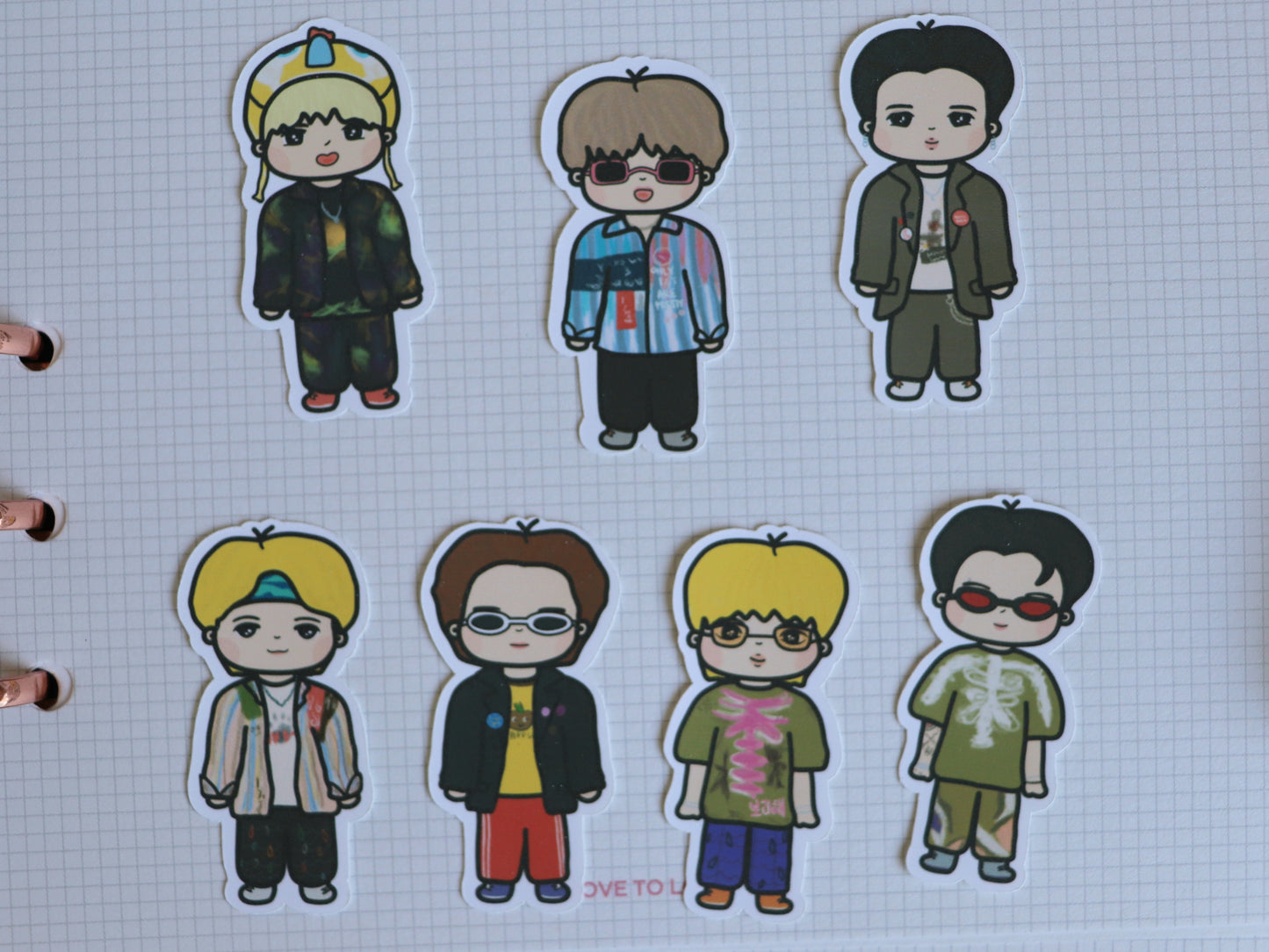 Chicken Noodle Soup Sowoozoo Muster Sticker Pack