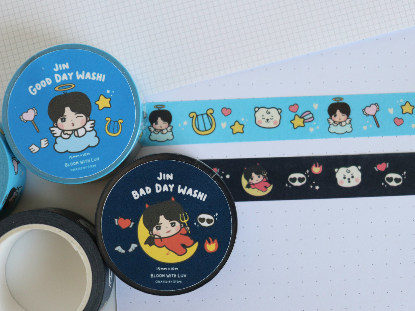 Jin Good Day Bad Day Washi Tape