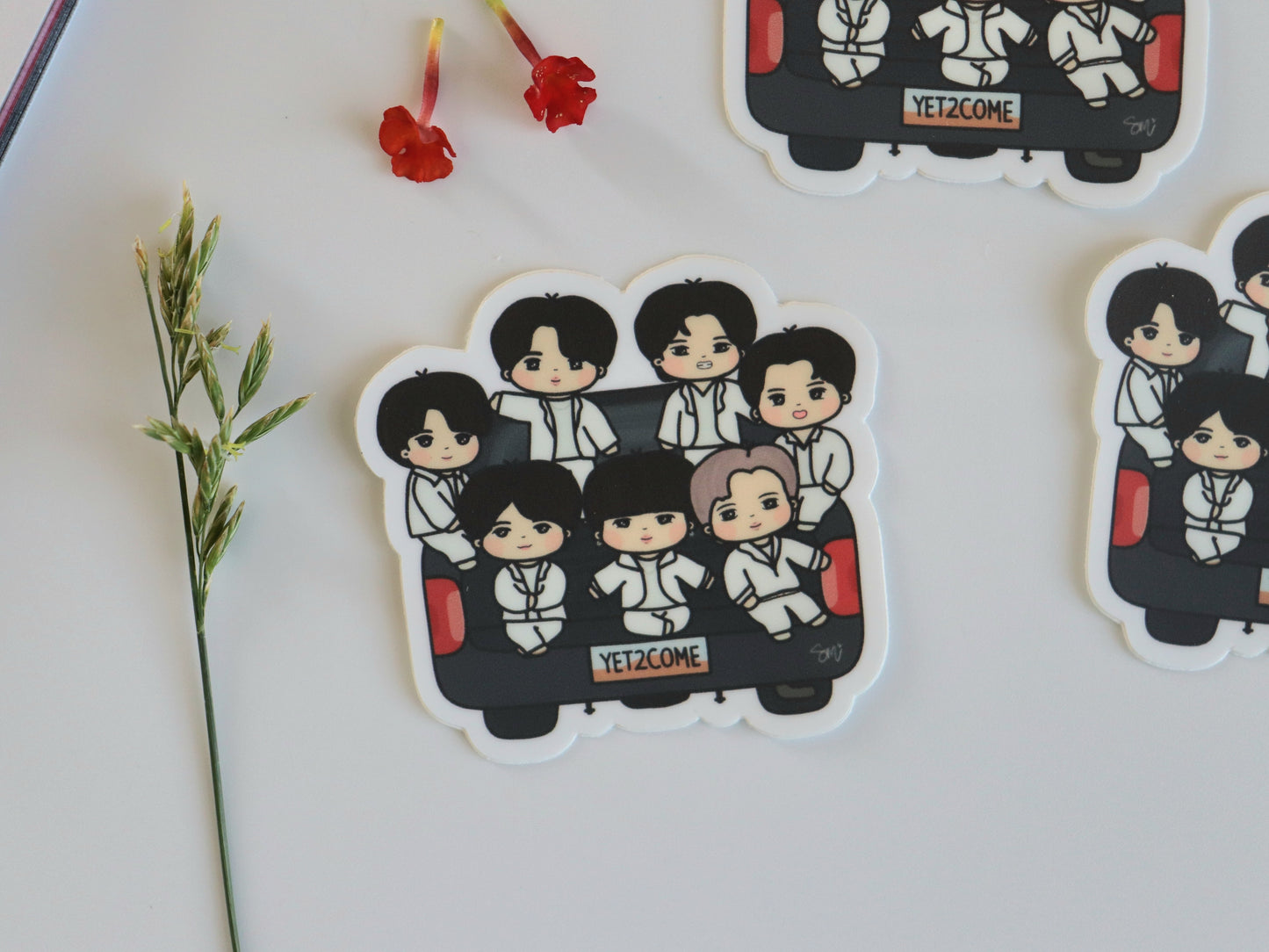 Yet to Come OT7 Vinyl Sticker