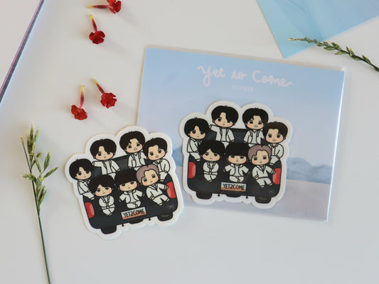 Yet to Come OT7 Vinyl Sticker