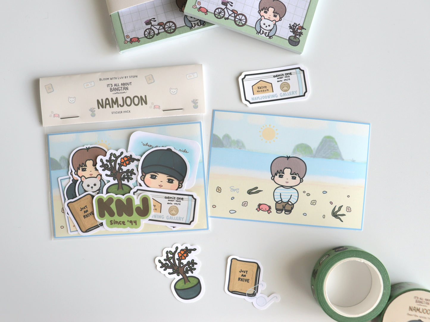 It's All About Namjoon - Sticker Pack - [It's All About Bangtan Collection]