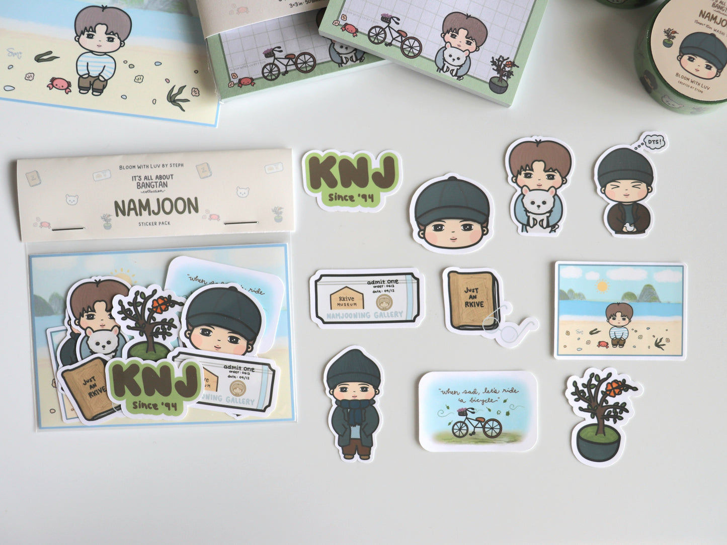 It's All About Namjoon - Sticker Pack - [It's All About Bangtan Collection]