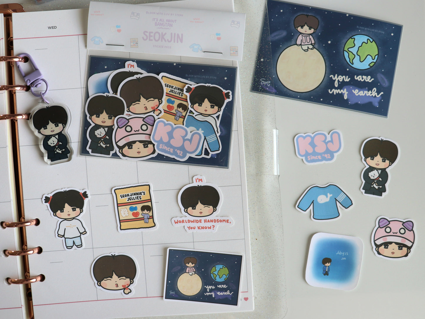 It's All About Seokjin - Sticker Pack - [It's All About Bangtan Collection]