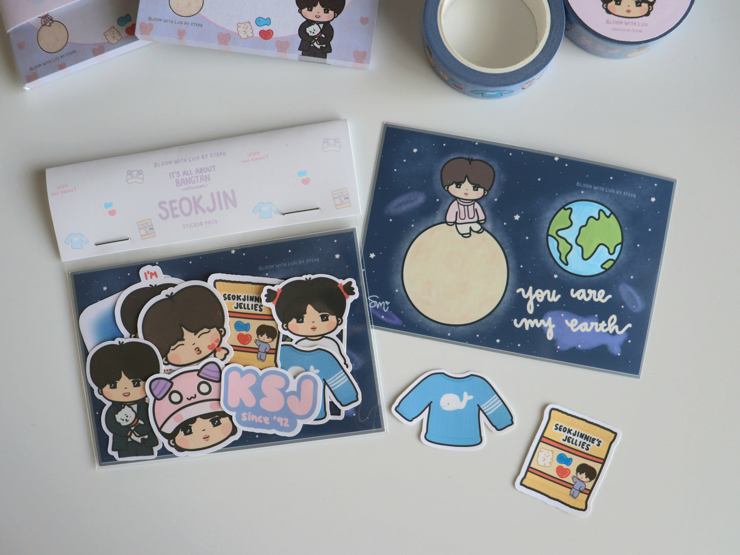 It's All About Seokjin - Sticker Pack - [It's All About Bangtan Collection]