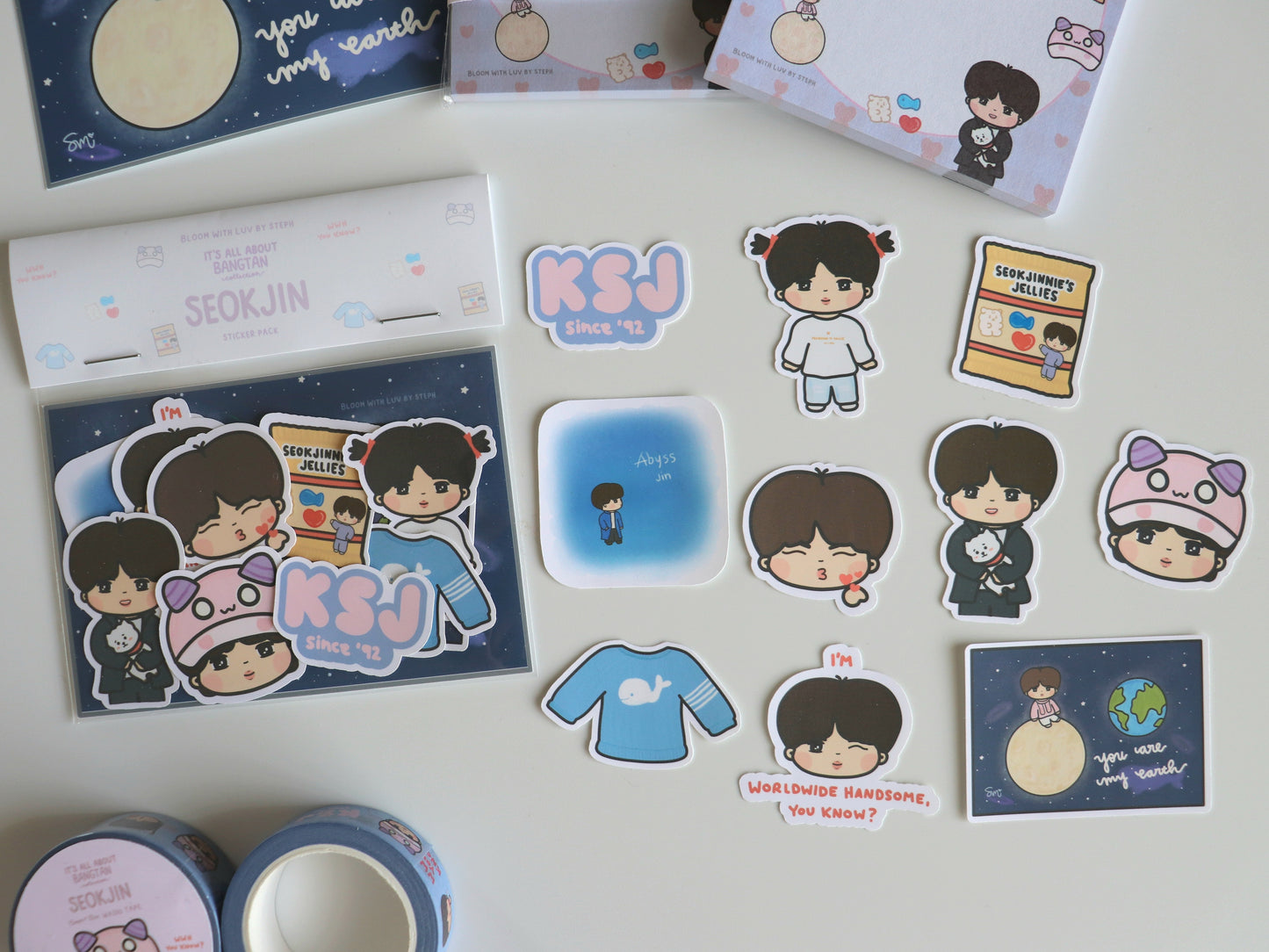 It's All About Seokjin - Sticker Pack - [It's All About Bangtan Collection]