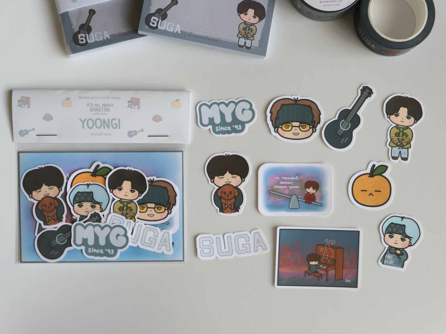 It's All About Yoongi - Sticker Pack - [It's All About Bangtan Collection]