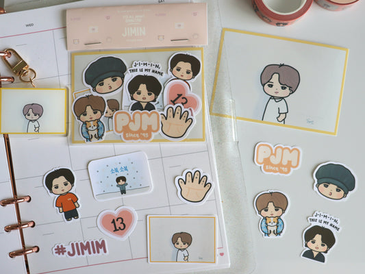 It's All About Jimin - Sticker Pack - [It's All About Bangtan Collection]