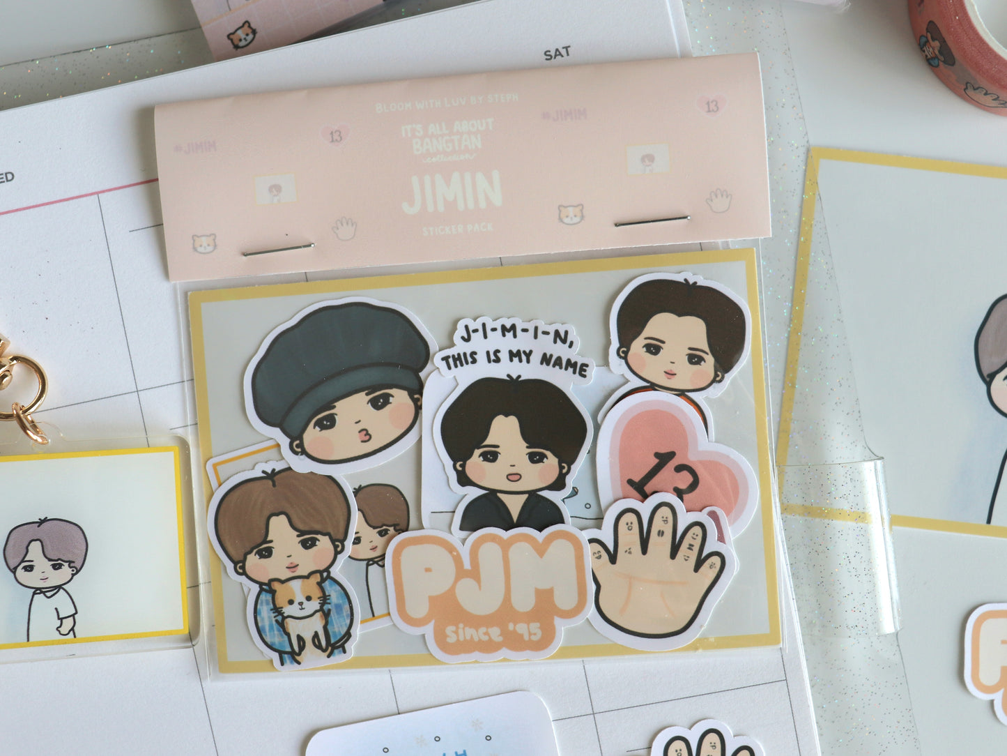 It's All About Jimin - Sticker Pack - [It's All About Bangtan Collection]