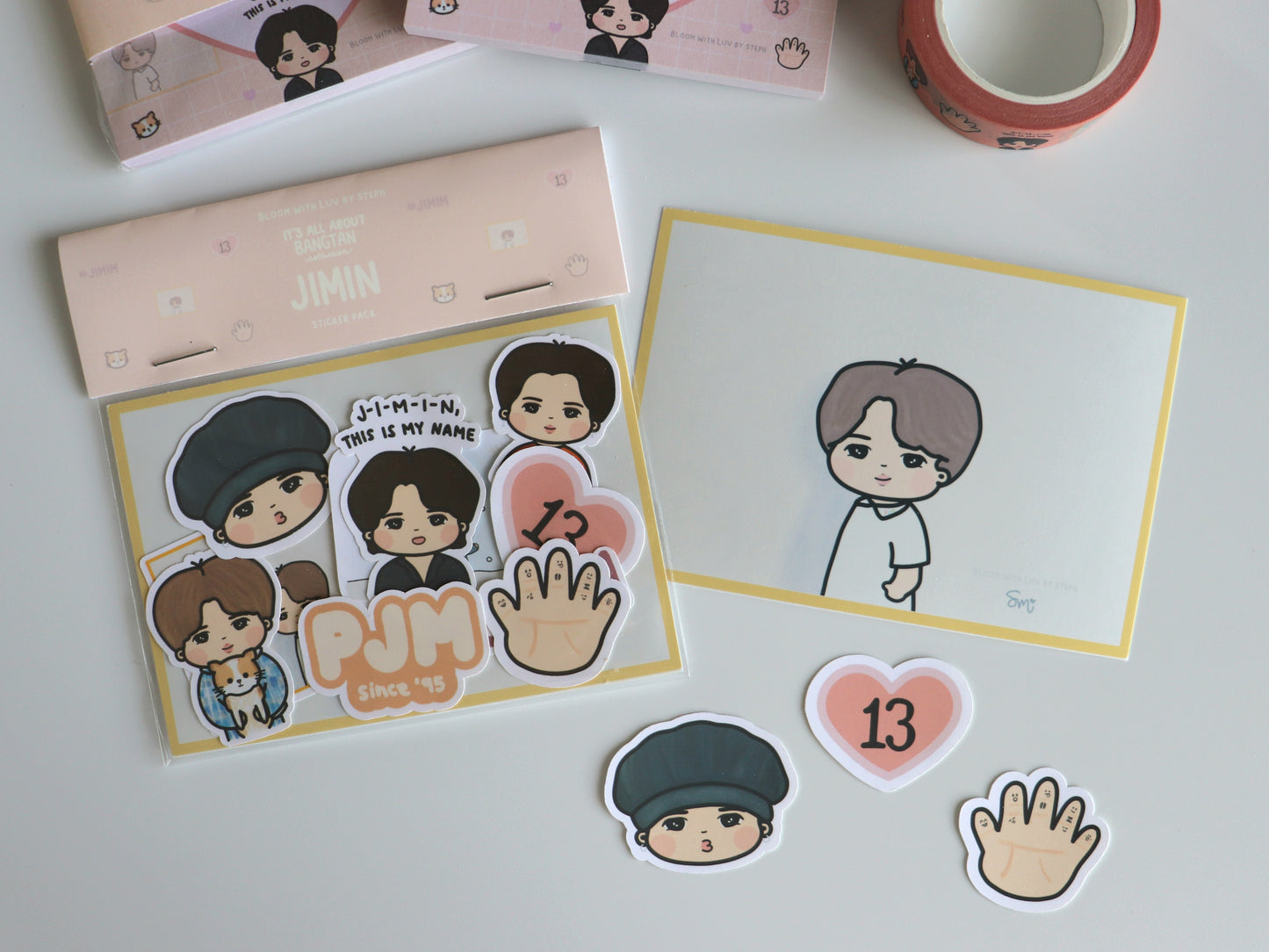 It's All About Jimin - Sticker Pack - [It's All About Bangtan Collection]