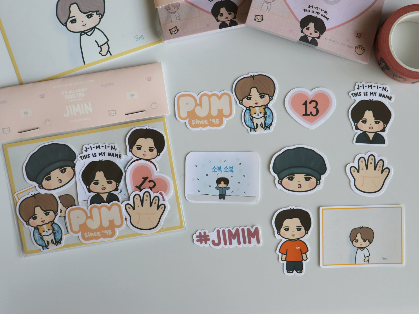 It's All About Jimin - Sticker Pack - [It's All About Bangtan Collection]