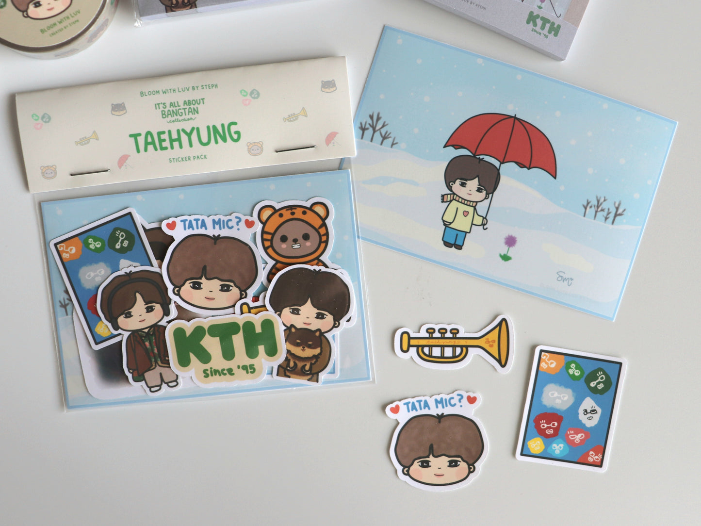 It's All About Taehyung - Sticker Pack - [It's All About Bangtan Collection]