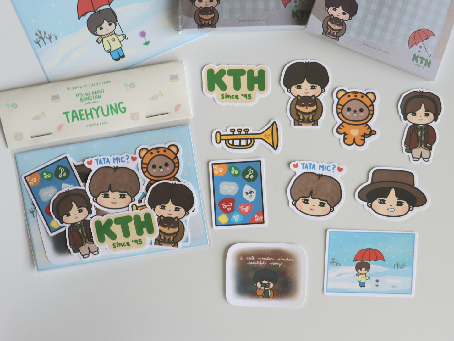 It's All About Taehyung - Sticker Pack - [It's All About Bangtan Collection]